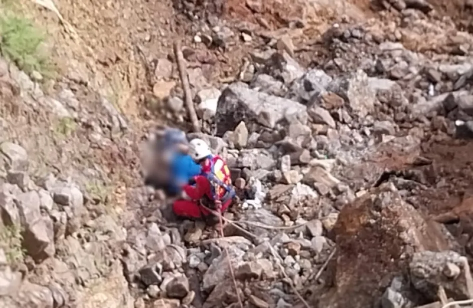 Este es el lugar en el que hallaron el cuerpo. 