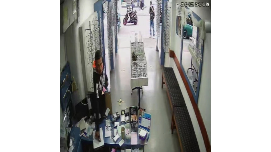 Caso registrado en una óptica del Centro Caso registrado en una óptica del Centro