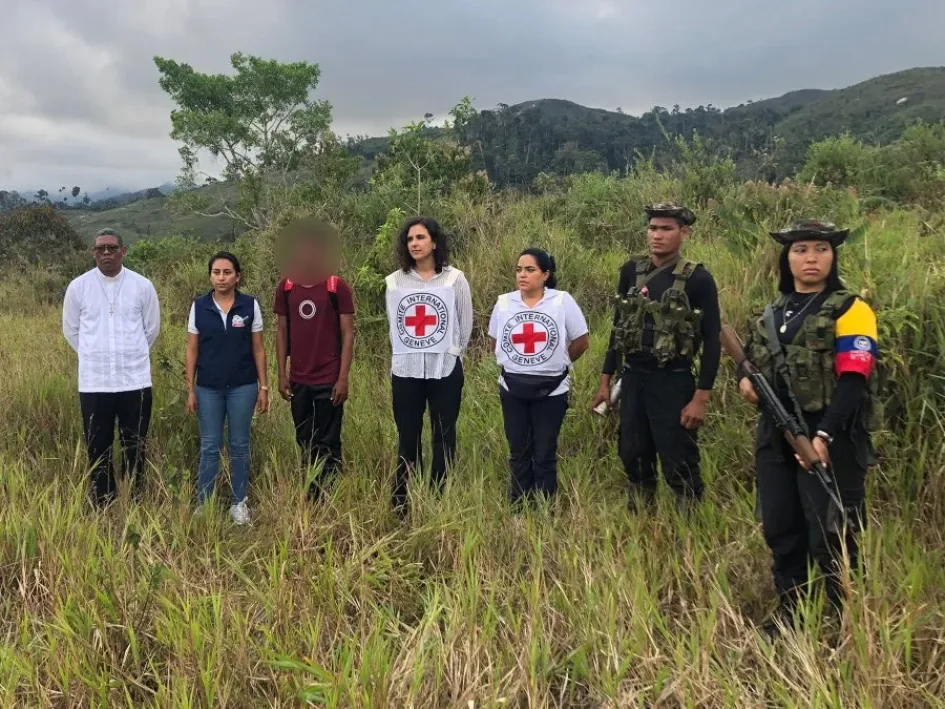 Disidencias de las Farc dejan en libertad a militar secuestrado en Bolívar Disidencias de las Farc dejan en libertad a militar secuestrado en Bolívar