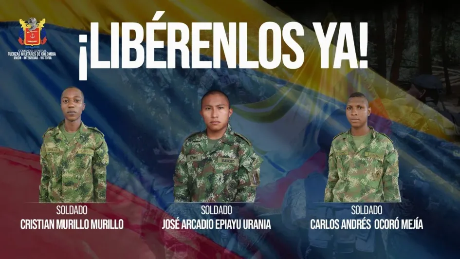 Disidencias de las Farc secuestran a tres soldados en el Cauca Disidencias de las Farc secuestran a tres soldados en el Cauca