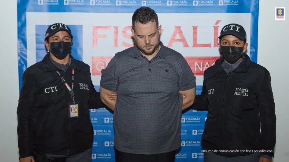 John Nelson Poulos, principal sospechoso del asesinato de la DJ colombiana Valentina Trespalacios John Nelson Poulos, principal sospechoso del asesinato de la DJ colombiana Valentina Trespalacios