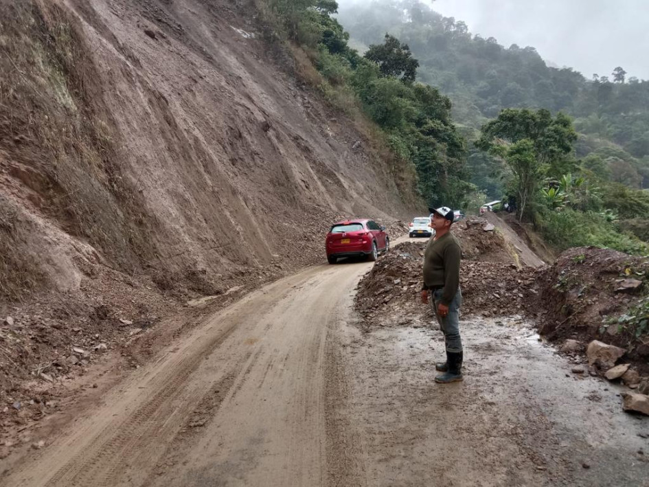 derrumbe La Unión, Salamina