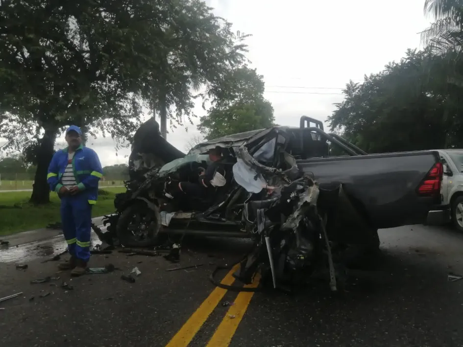 El accidente sucedió en la recta de Palma Real, entre Honda y La Dorada. El accidente sucedió en la recta de Palma Real, entre Honda y La Dorada.