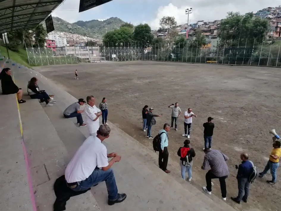 En La Asunción reclaman de nuevo por mal estado de la cancha después de la Feria En La Asunción reclaman de nuevo por mal estado de la cancha después de la Feria