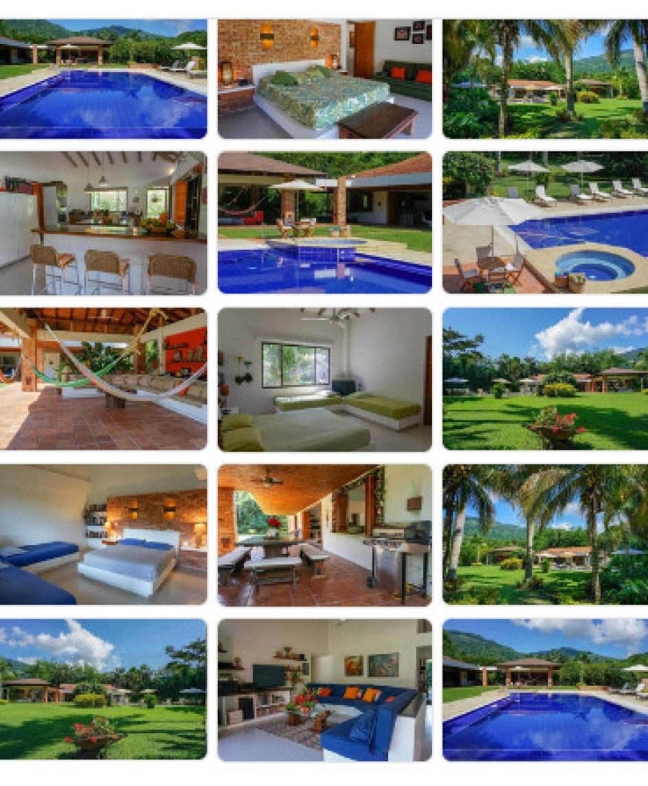 Las fotos de la supuesta finca.