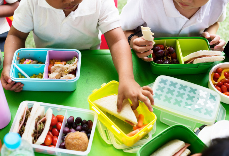 Niños Comida