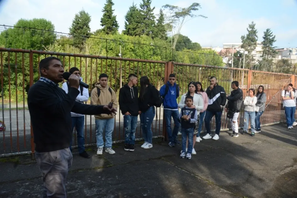 El Inem regresó a su sede original el 23 de enero de este año. En medio de trabajos adelanta clases para sus cerca de 400 alumnos.