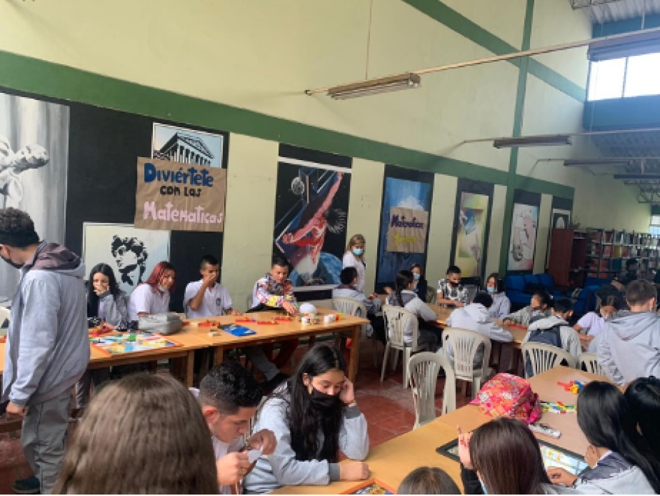 Estudiantes de básica primaria realizaron juegos matemáticos durante los concursos del 2022. Estudiantes de básica primaria realizaron juegos matemáticos durante los concursos del 2022.