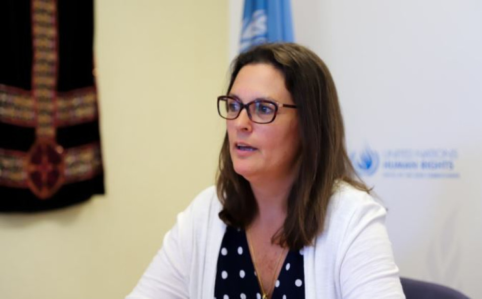 Juliette de Rivero, representante en Colombia de la Oficina del Alto Comisionado de las Naciones Unidas para los Derechos Humanos. Juliette de Rivero, representante en Colombia de la Oficina del Alto Comisionado de las Naciones Unidas para los Derechos Humanos.