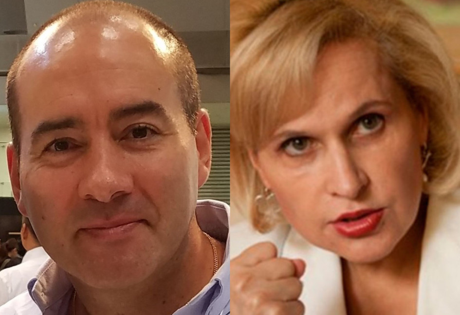 Ternados a la Federacafé Santiago Pardo Salguero y Sandra Morelli Rico.