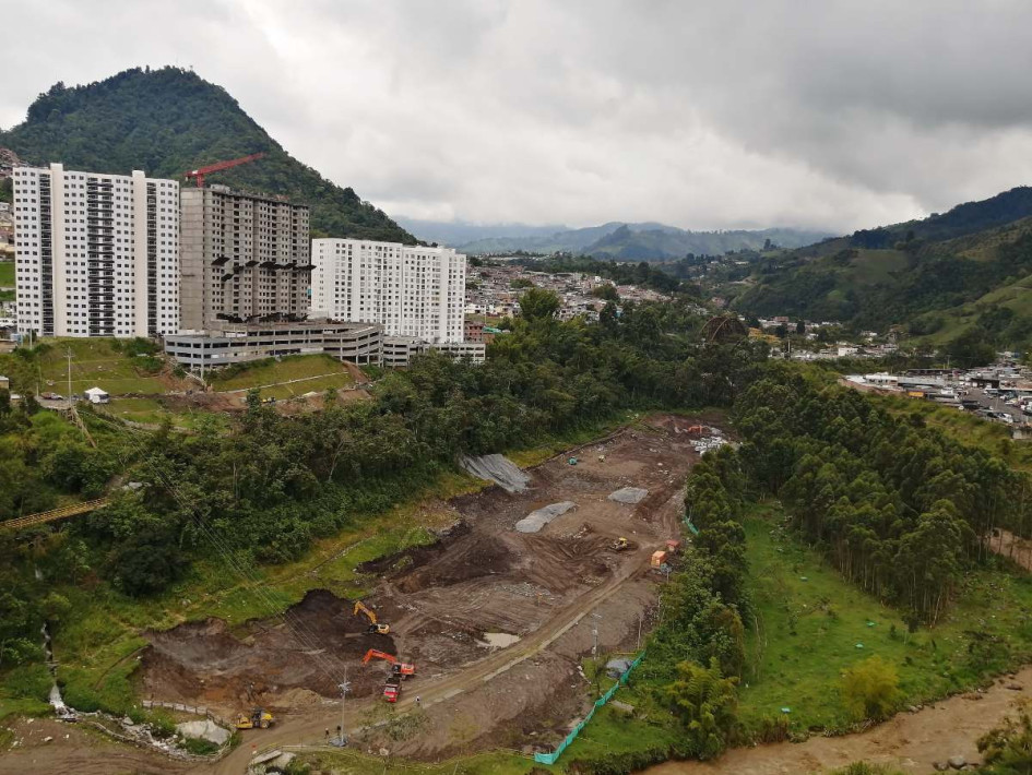 Así lucen las obras de la PTAR en Los Cámbulos, trabajos que deben entregarse el 28 de agosto de este año. Así lucen las obras de la PTAR en Los Cámbulos, trabajos que deben entregarse el 28 de agosto de este año.