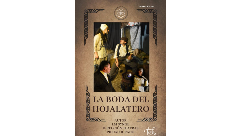 Póster de la obra La boda del hojalatero Póster de la obra La boda del hojalatero