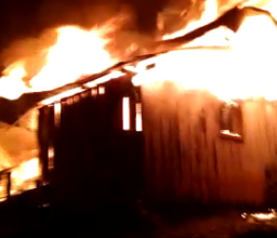 Incendio en Fresno (Tolima). Incendio en Fresno (Tolima).