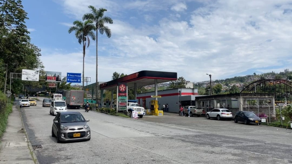 FOTO | Alcaldía Villamaría | LA PATRIA Sector donde se adelantan las obras del cuarto carril. FOTO | Alcaldía Villamaría | LA PATRIA Sector donde se adelantan las obras del cuarto carril.