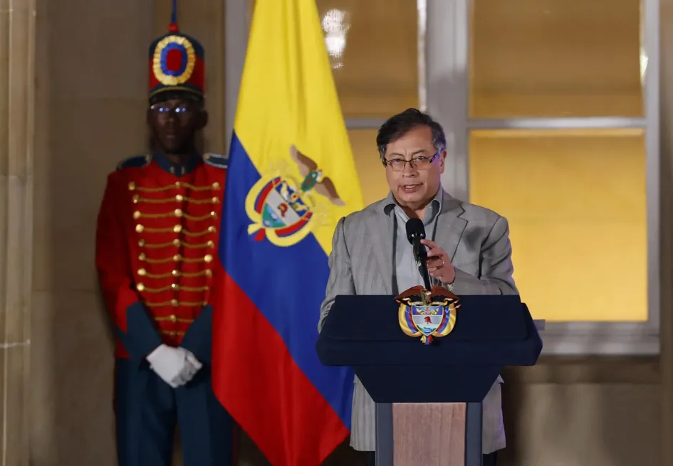Presidente de Colombia, Gustavo Petro. Presidente de Colombia, Gustavo Petro.