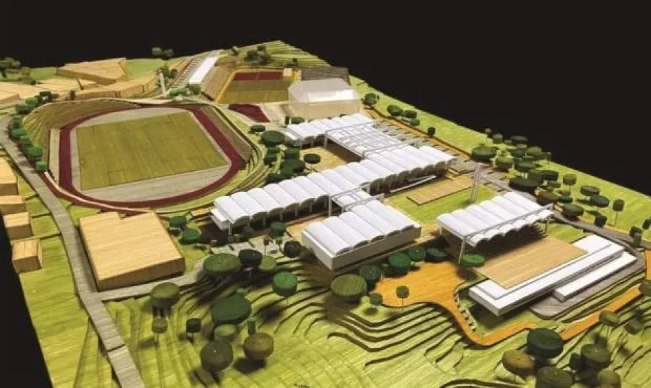 Foto de la maqueta del Centro Agroindustrial de Anserma, impulsado por la Gobernación y la Universidad de Caldas con apoyo de la Presidencia de Colombia. Foto de la maqueta del Centro Agroindustrial de Anserma, impulsado por la Gobernación y la Universidad de Caldas con apoyo de la Presidencia de Colombia.