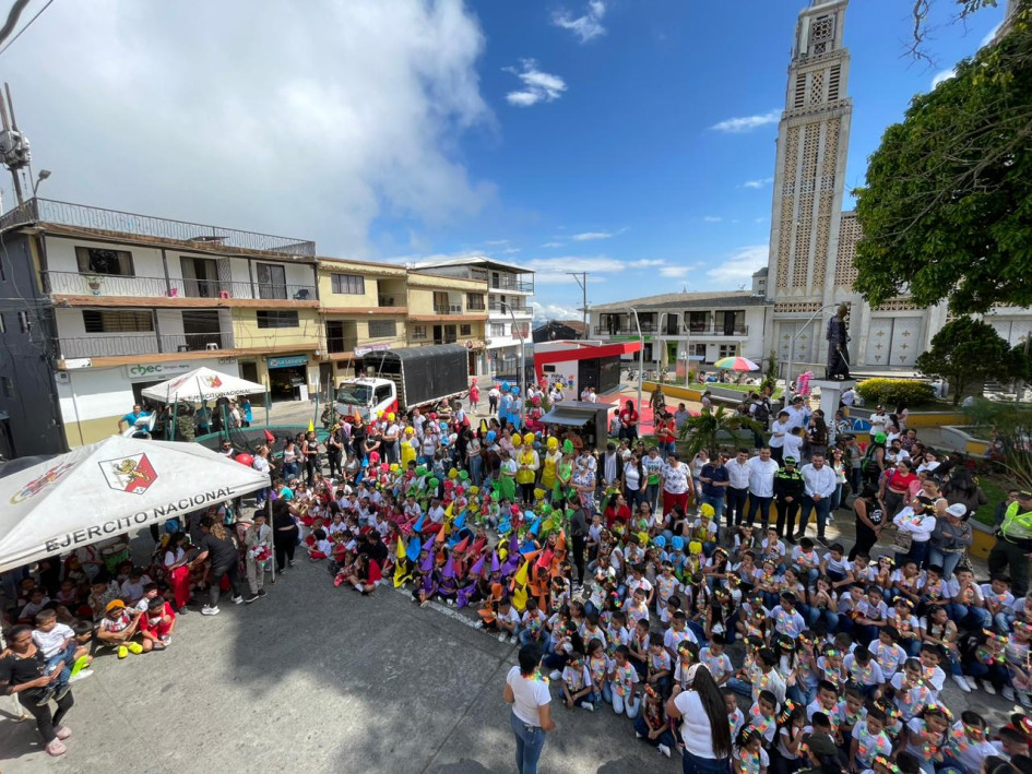 Masiva participación.