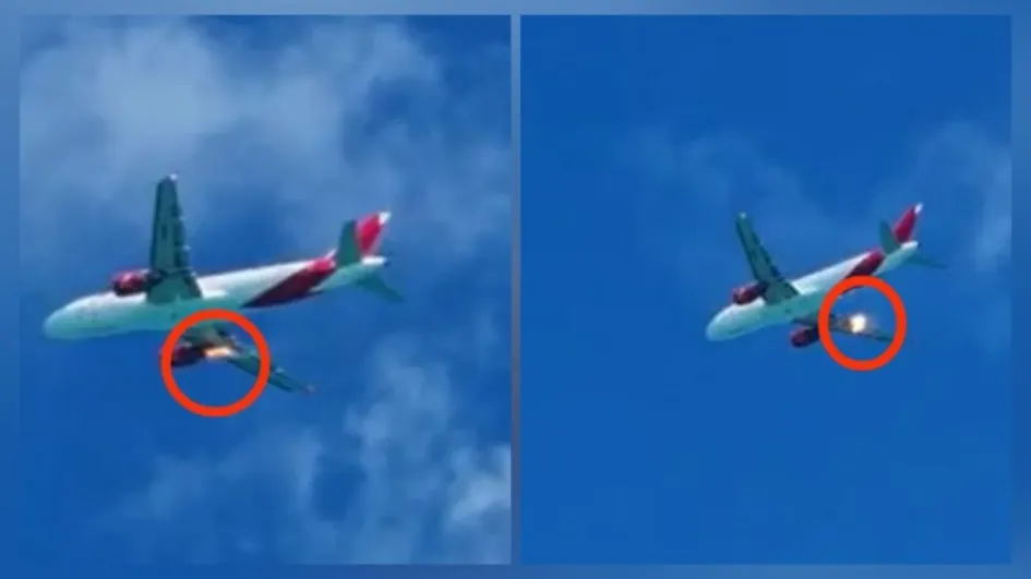 La aeronave, un avión Airbus A320, llevaba 184 pasajeros a bordo La aeronave, un avión Airbus A320, llevaba 184 pasajeros a bordo