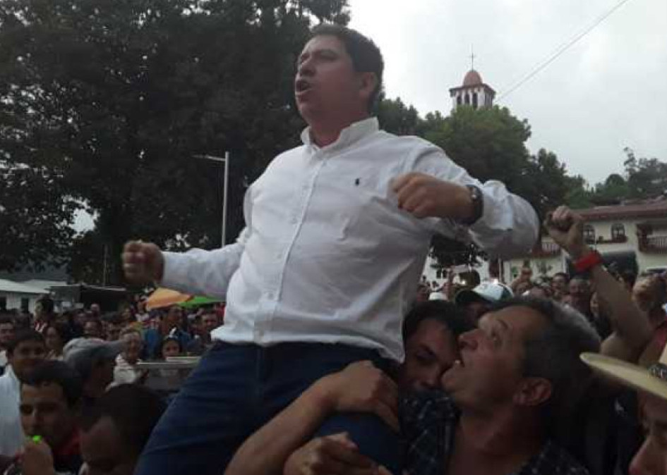Jorge Orlando García Restrepo, alcalde de Pensilvania (Caldas. Jorge Orlando García Restrepo, alcalde de Pensilvania (Caldas.