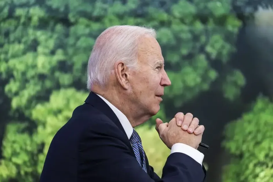 Presidente de Estados Unidos, Joe Biden, asiste de manera virtual en el Foro de Grandes Economías sobre Energía y Clima. Presidente de Estados Unidos, Joe Biden, asiste de manera virtual en el Foro de Grandes Economías sobre Energía y Clima.