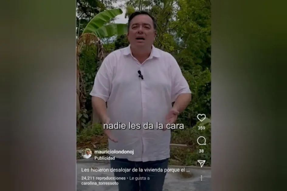 El diputado conservador Mauricio Londoño El diputado conservador Mauricio Londoño