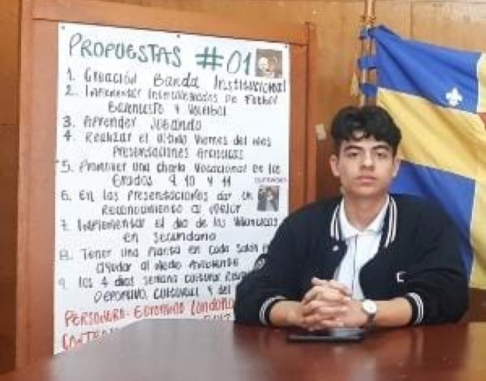 José Gerónimo Londoño Londoño, personero del colegio Santa Teresita, de Chinchiná José Gerónimo Londoño Londoño, personero del colegio Santa Teresita, de Chinchiná