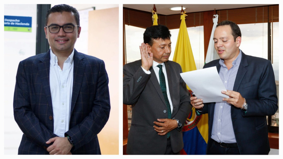 Jhon Alexánder Alzate (izquierda) retorna a la Secretaría de Hacienda, en reemplazo de Claudia Patricia Echeverry. El cargo que dejó en Desarrollo Social lo ocupa Lindon Chavarriaga. Jhon Alexánder Alzate (izquierda) retorna a la Secretaría de Hacienda, en reemplazo de Claudia Patricia Echeverry. El cargo que dejó en Desarrollo Social lo ocupa Lindon Chavarriaga.