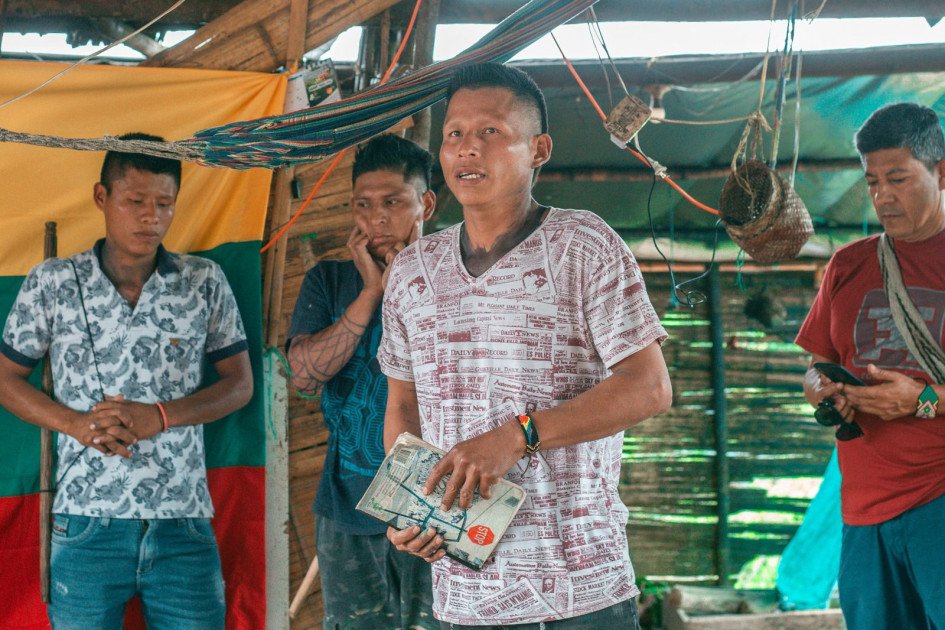 El encuentro se desarrolló en la comunidad indígena Caucamorro, donde también se asienta la comunidad Embera Dobida, desplazada por la violencia en el Chocó. El encuentro se desarrolló en la comunidad indígena Caucamorro, donde también se asienta la comunidad Embera Dobida, desplazada por la violencia en el Chocó.