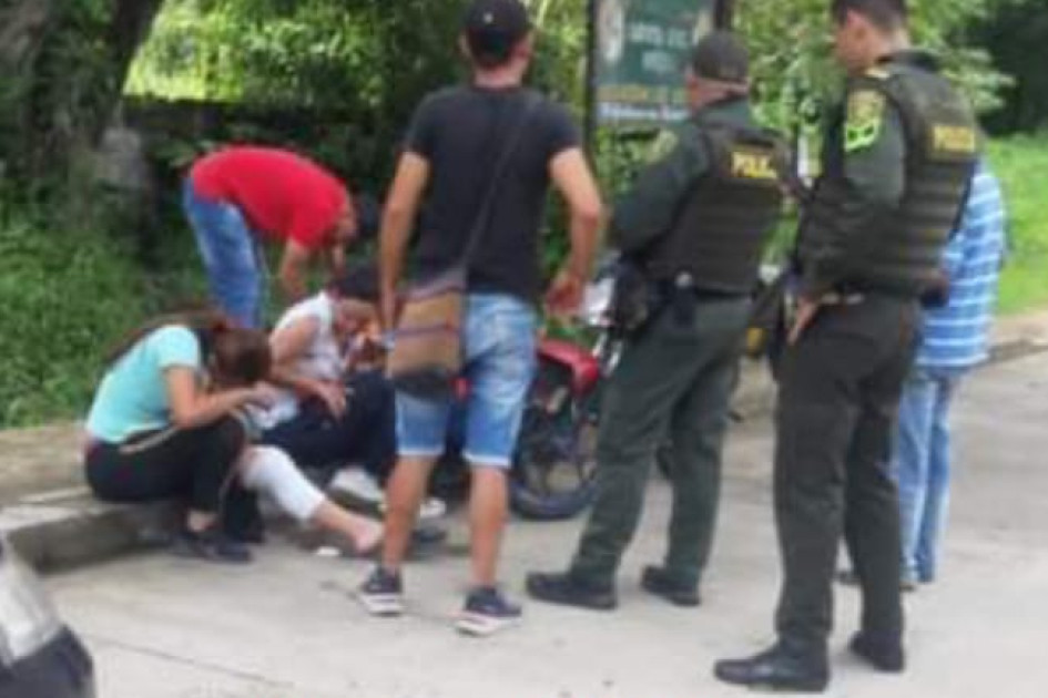 Accidente con 3 lesionados. Accidente con 3 lesionados.