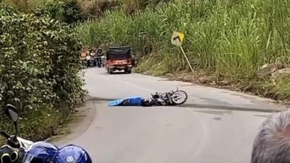 Accidente del sábado, en la vía Neira - Aranzazu. Accidente del sábado, en la vía Neira - Aranzazu.