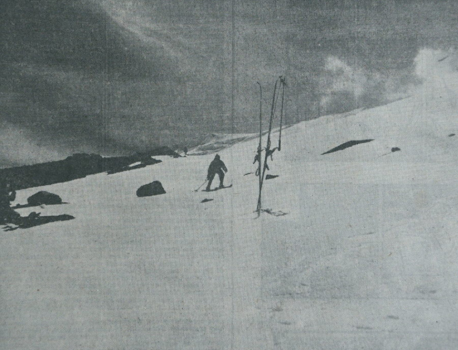 Esquiada en el Nevado del Ruiz Esquiada en el Nevado del Ruiz