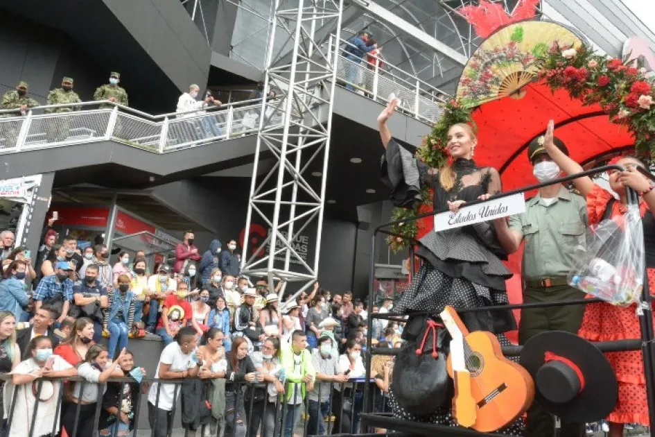 El desfile de la Carretas del Rocío del 2022.