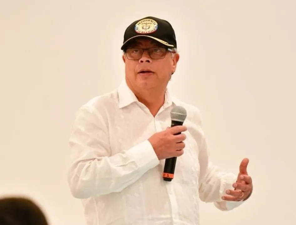 El presidente, Gustavo Petro. El presidente, Gustavo Petro.