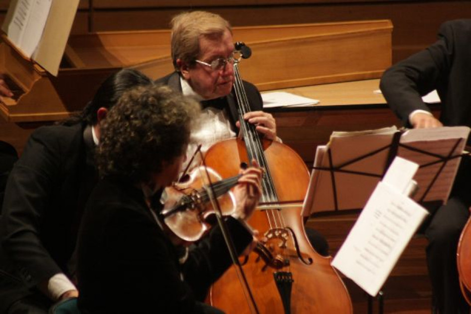 César Augusto Sánchez fue chelista de la Orquesta de Cámara de Caldas. César Augusto Sánchez fue chelista de la Orquesta de Cámara de Caldas.