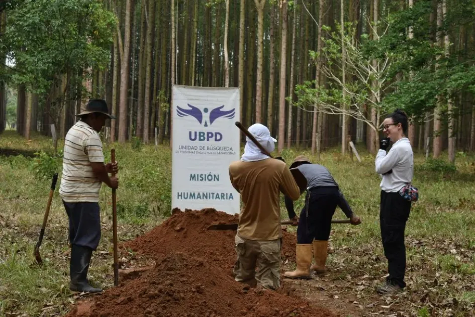 El hallazgo se realizó en un cementerio del municipio de San Luis de Palenque, en el departamento de Casanare. Cementerio San Luis de Palenque, Casanare