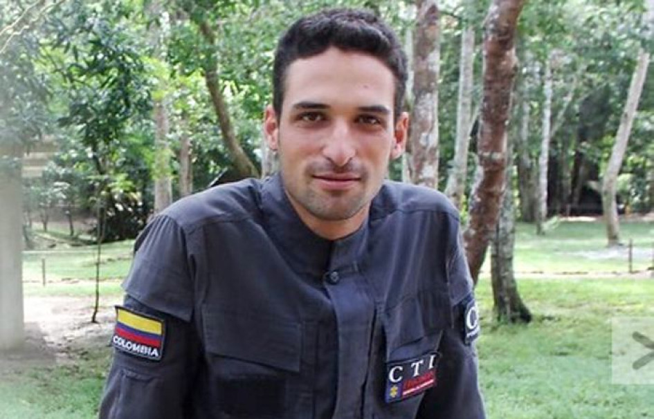 Andrés Felipe Mejía, agente desaparecido e hijo de caldenses. Andrés Felipe Mejía, agente desaparecido e hijo de caldenses.