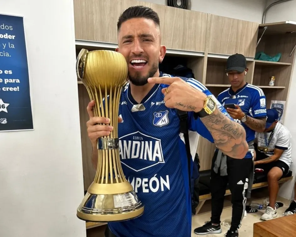 Israel Alba Marín, manizaleño campeón con Millonarios. Israel Alba Marín