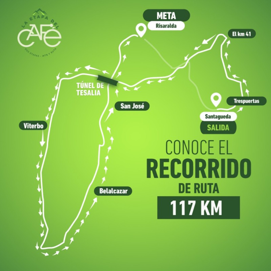 600 ciclistas están inscritos en esta competencia, que el domingo recorrerá 117 kilómetros por las vías de Caldas. 600 ciclistas están inscritos en esta competencia, que el domingo recorrerá 117 kilómetros por las vías de Caldas.
