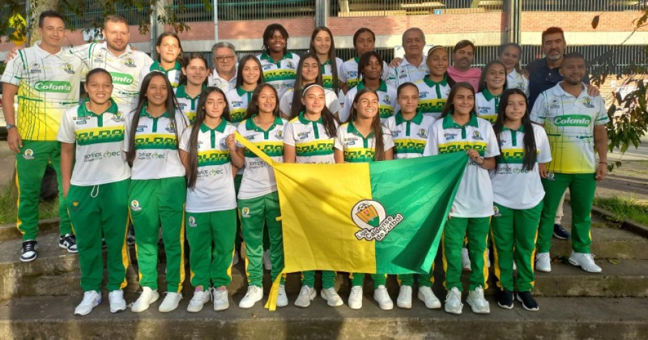 El seleccionado de Caldas, categoría sub-19, que participará desde hoy en el Selectivo a los Juegos Nacionales. El seleccionado de Caldas, categoría sub-19, que participará desde hoy en el Selectivo a los Juegos Nacionales.