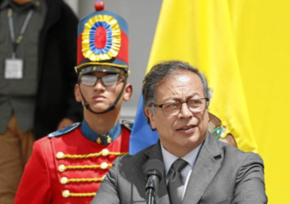 Foto | EFE | LA PATRIA El presidente, Gustavo Petro. Foto | EFE | LA PATRIA El presidente, Gustavo Petro.
