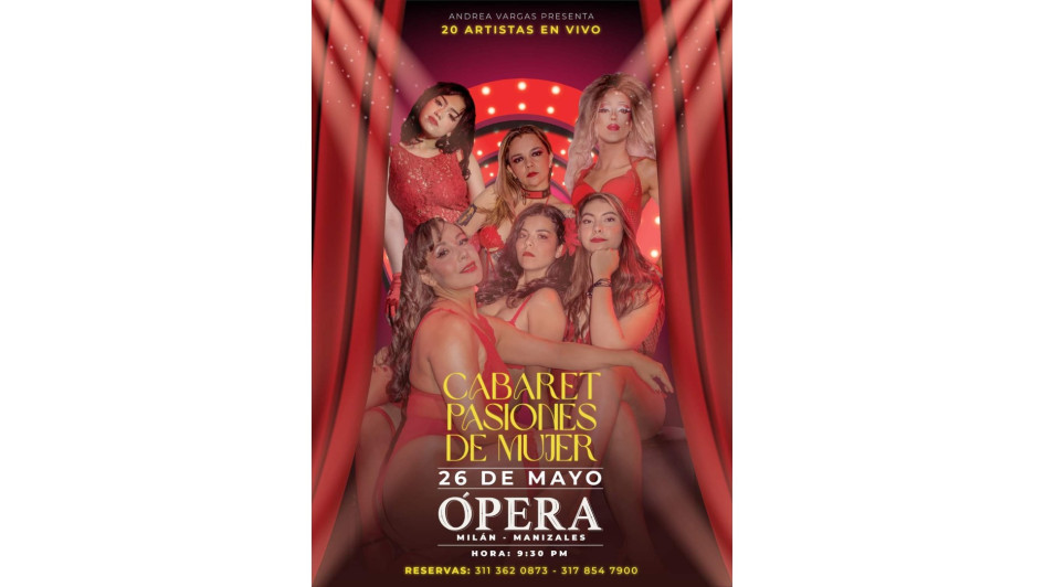 Póster del evento que se realizó en Ópera Centro de Eventos. Póster del evento que se realizó en Ópera Centro de Eventos.
