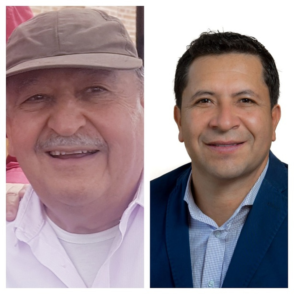 En Riosucio (Caldas) surgieron dos posibles aspirantes a la Alcaldía. Ellos son el profesional y político Carlos Reyes (derecha) y el exalcalde Alberto Díaz (izquierda). En Riosucio (Caldas) surgieron dos posibles aspirantes a la Alcaldía. Ellos son el profesional y político Carlos Reyes (derecha) y el exalcalde Alberto Díaz (izquierda).