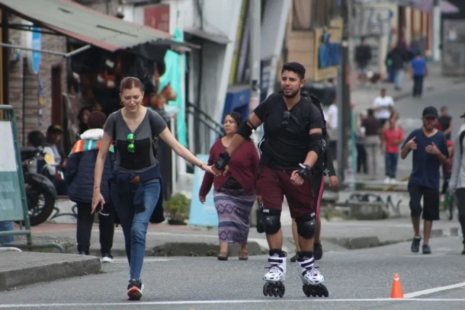 Ciclovía en Manizales