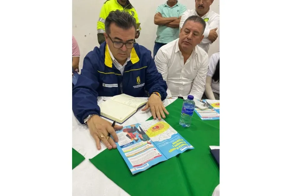 Olmedo López, director de la Unidad Nacional para la Gestión de Riesgo de Desastres Olmedo López, director de la Unidad Nacional para la Gestión de Riesgo de Desastres