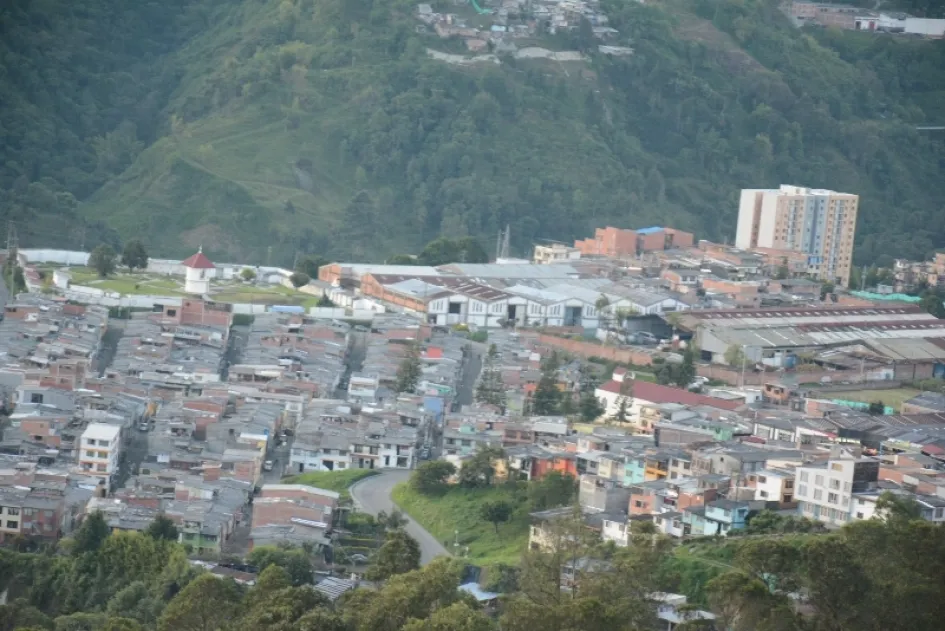 Panorámica de Villamaría. 