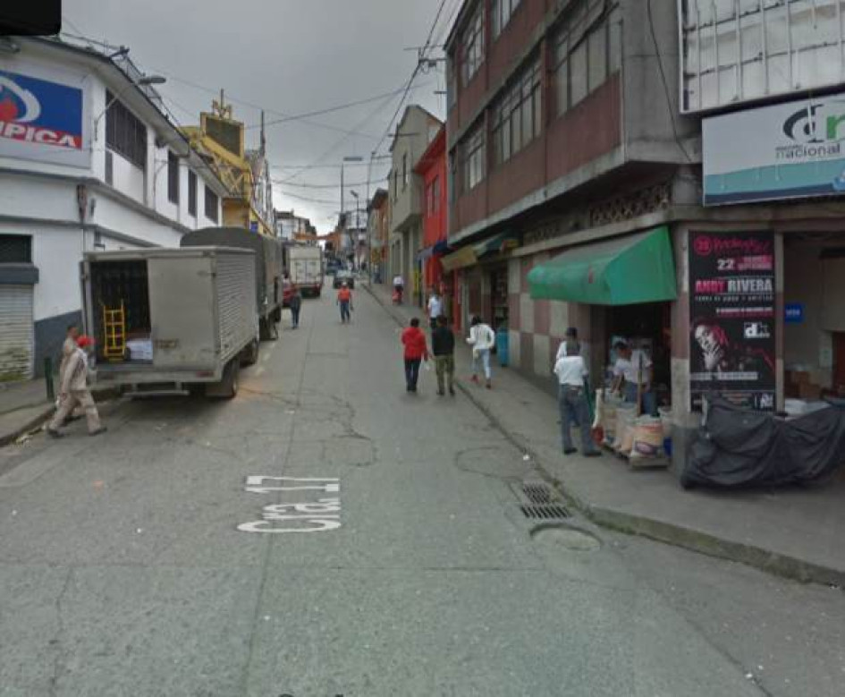 Lugar donde se encontraron las 3 personas y ocurrieron los hechos. Foto, Google maps. Lugar donde se encontraron las 3 personas y ocurrieron los hechos. Foto, Google maps.