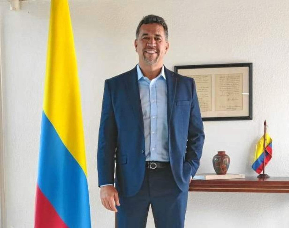 Foto | LeonFredtM| LA PATRIA León Fredy Muñoz, embajador de Colombia en Nicaragua. Foto | LeonFredtM| LA PATRIA León Fredy Muñoz, embajador de Colombia en Nicaragua.