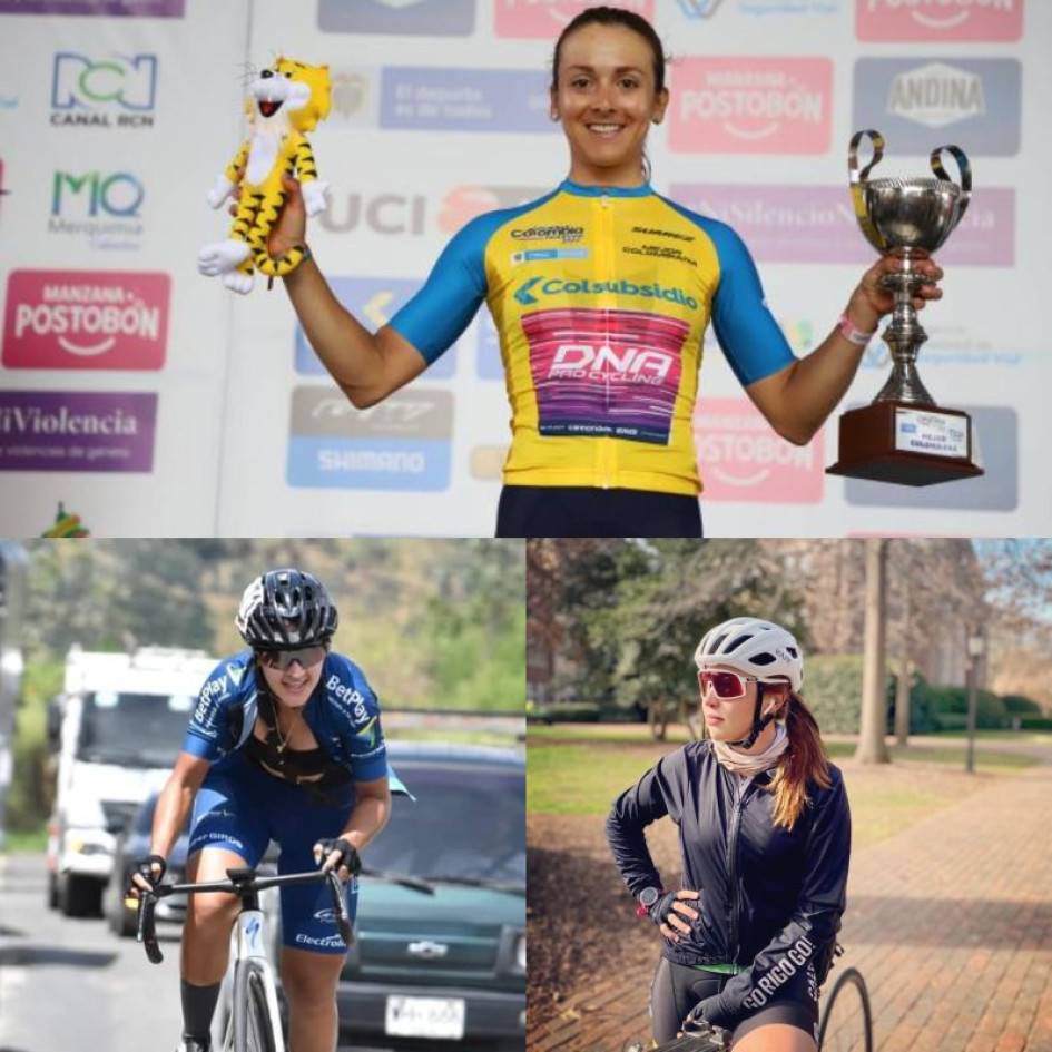 Diana Carolina Peñuela (arriba), Luisa Fernanda Naranjo (izquierda) y Yuri Marcela Alzate lideran la lista de las caldenses en la Vuelta. Diana Carolina Peñuela (arriba), Luisa Fernanda Naranjo (izquierda) y Yuri Marcela Alzate lideran la lista de las caldenses en la Vuelta.