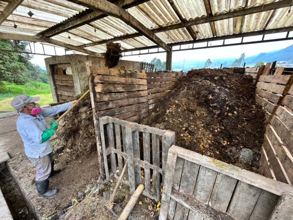 Foto | Luis Trejos | LA PATRIA Así luce la unidad de compostaje del Centro de Desarrollo Tecnológico Planta de Bioprocesos y Agroindustria de la Universidad de Caldas. Foto | Luis Trejos | LA PATRIA Así luce la unidad de compostaje del Centro de Desarrollo Tecnológico Planta de Bioprocesos y Agroindustria de la Universidad de Caldas.
