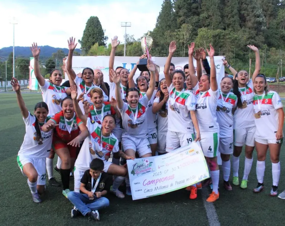 Once Caldas MFC, campeonas de la Copa La Patria Q'Hubo Femenina